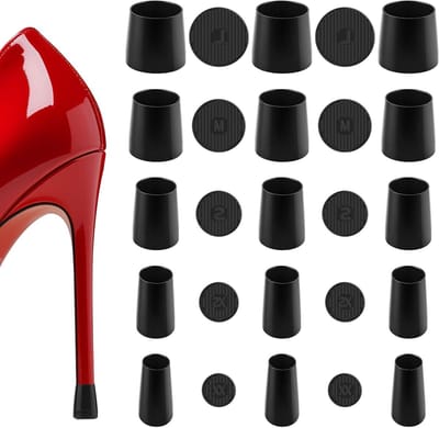 Hielbeschermkappen voor hoge hakken, comfortabele hielbeschermers voor bruiloften en evenementen, schokabsorberende hielbescherming voor stijlvolle schoenen