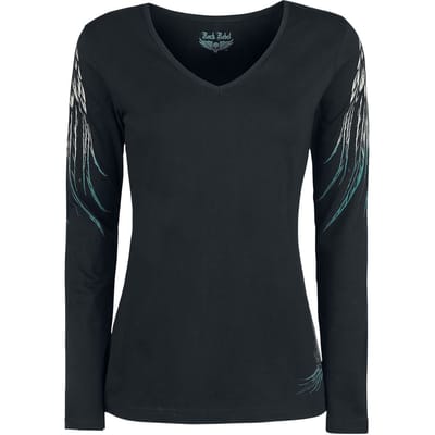 Rock Rebel by EMP - Rock Shirt met lange mouwen - Stay - S tot 3XL - voor Vrouwen - zwart