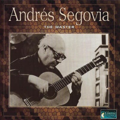 CD SEGOVIA, ANDR - Master  CO3544 Classic Options 2004 Europa Klassiek Gebruikt brown