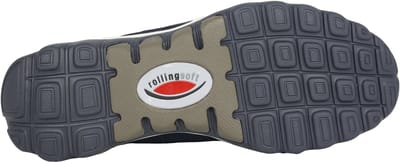 Gabor rollingsoft sensitive 06.966.46 - dames rollende wandelsneaker - Blauw - maat 37.5 (EU) 4.5 (UK)