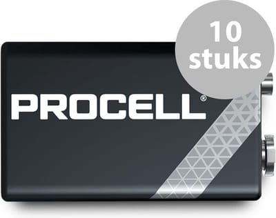 ProCell 9V Industrial Batterijen - 10 stuks -