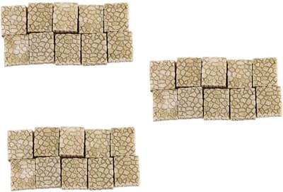 Miniatuur Stenen - Tuin Ornamenten - Decoratief Tuinieren - Realistische Vorm - 30 Stuks - Grijs