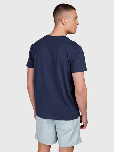 Brunotti - Leeway - T-Shirt Indigo Blue - 100% Katoen - Regular Fit - XXXL