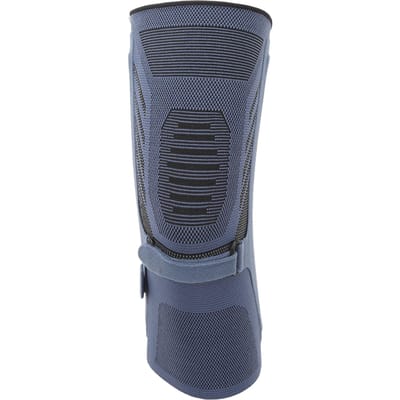 Kniebrace Ademende Kniecompressiebrace voor Patellagewricht Fitness Sporten Touwtjespringen gray
