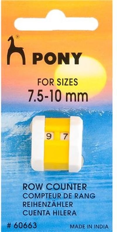 Pony Toerenteller 7.5 - 10 mm Blauw