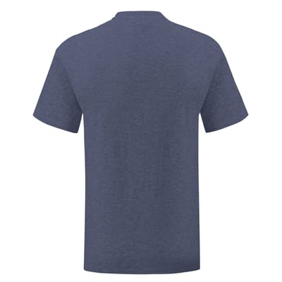 Fruit of the Loom Heren Iconic 150 Heather T-Shirt (Heide-Marine)
