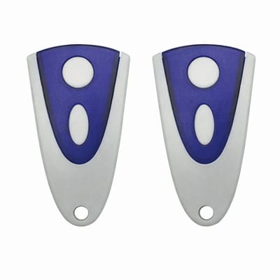 Handzender voor Novoferm Mini Novotron 502 / 504 / 512 – 433 MHz Garagedeur Afstandsbediening – 2 Stuks – Compatibel met MAX / MIX / MTR / MCHS
