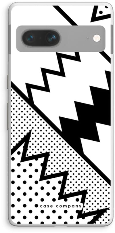 Case Company® - Hoesje geschikt voor Google Pixel 7 hoesje - Pop Art #5 - Soft Cover Telefoonhoesje - Bescherming aan alle Kanten en Schermrand