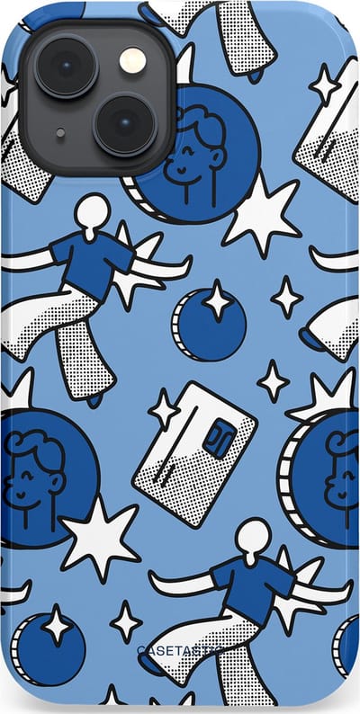 Casetastic Hoesje Geschikt voor Apple iPhone 14 Plus Magsafe - Stijlvolle Beschermende Duo-layer Case - Geldroute