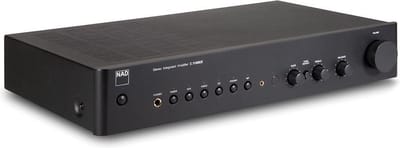 NAD C 316BEE V2 Geïntegreerde stereo versterker - 2x 40W - Zwart