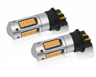 TLVX Autolampen PWY24W LED Oranje Canbus knipperlichten set - PW24W Oranje lampen - Turn Signal Bulbs - 2 stuks