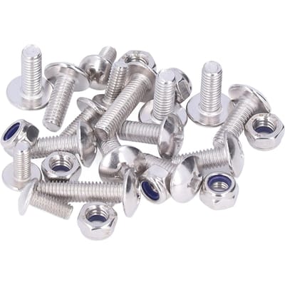 25 STUKS Motorfiets Spatbord Bout Schroef Moer Kit Roestvrij Staal 90149?06306 Vervanging voor Banshee