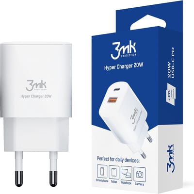 3mk Hyper Charger White Netlader 20W