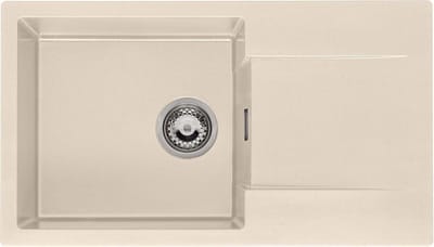 Reginox Amsterdam 43 spoelbak 76x43,5cm Caffe Silvery