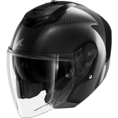 Shark Rs Jet Blank Open Helm Zwart M