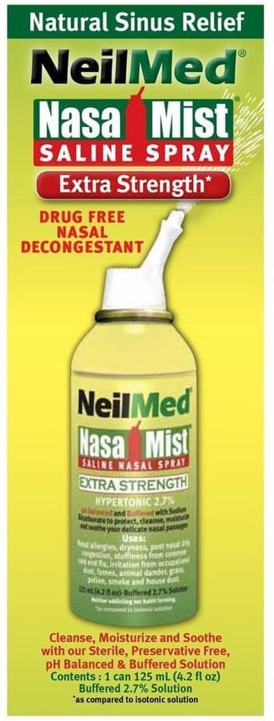 NeilMed - NasaMist - Neusspray - zoutoplossing - extra sterk [bol]