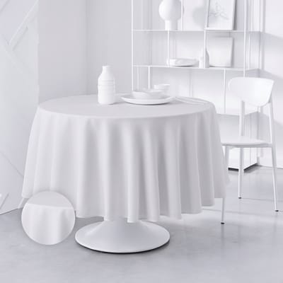 Today tafelkleed - 180x180 / Craie - Tafellaken - Tafellinnen