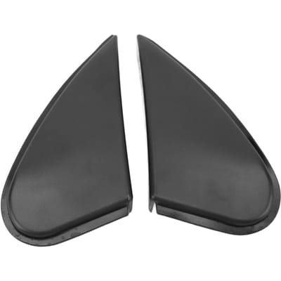 1 Paar Zijspiegel Hoek Driehoek Cover Sierlijst 60118?02170 Fade Proof Achteruitkijkspiegel Hoek black