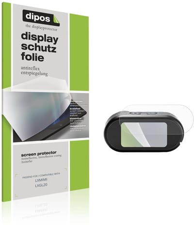 dipos – 4x Matte Beschermfolie geschikt voor LXMIMI LXGL20 | Krasbestendige & antireflecterende Screenprotector Ultra-Thin