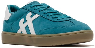 FitFlop FitFlop The Dash T-Toe Suede Sneakers BLAUW - Maat 42