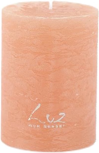 Rasteli Luz Your Senses Stomp Kaars Peach Nougat D 6 cm H 8 cm Voordeelaanbod Per 2 Stuks