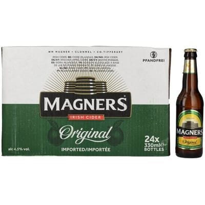 Magners Irish Cider ORIGINAL 4,5% Vol. 24x0,33l