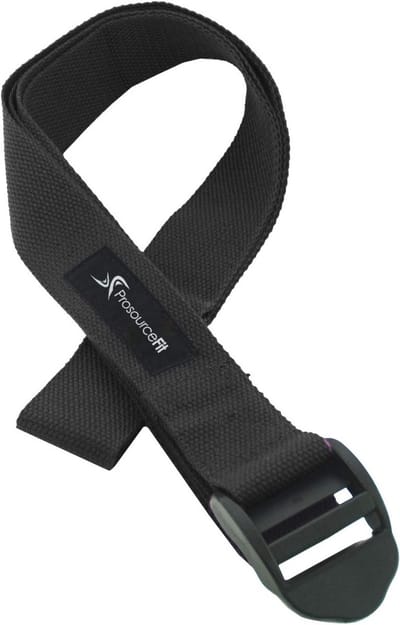 Cinch Buckle Yoga Riem - Duurzame Katoenen Yogariem van 8 ft voor Stretchen en Fysiotherapie