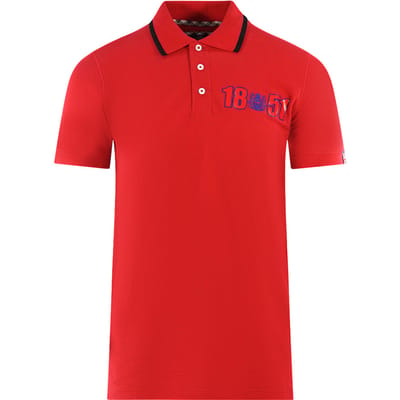 Aquascutum London 1851 Red Polo Shirt