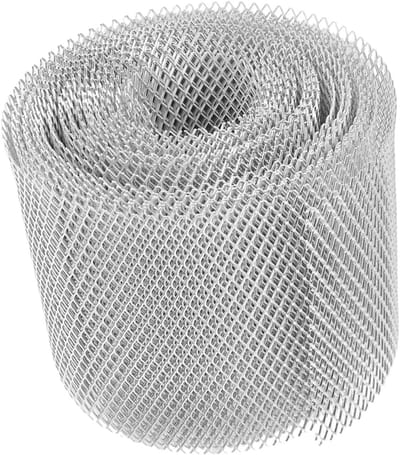 Goot Bladvangers - Dakgoot Bescherming - Voorkom Verstoppingen - Roestvrij Staal - 15x600cm - Zilver