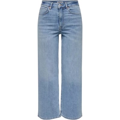 ONLY Wide-leg jeans ONLMADISON High waist Wide leg fit Cropped Jeans