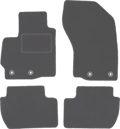 Grafiet automatten voor: Peugeot 4007 crossover (2007-2012)
