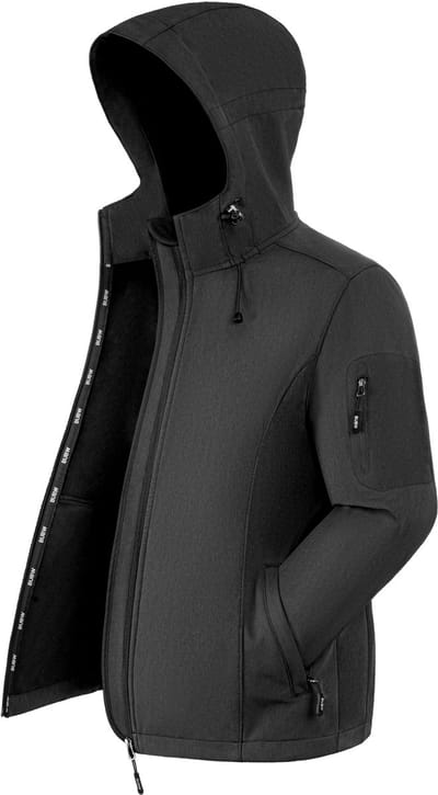 BUBW® Windjack - Outdoorjas - Windjack Dames Hardlopen - Lichtgewicht - Ademend - Dames - Zwart - Maat M