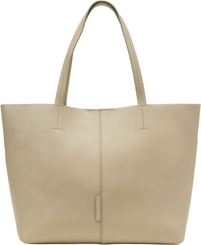 Marc O'Polo Leren Celia Shopper Jonesboro Cream Beige