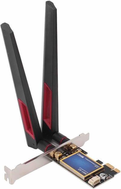 High Speed X1 Draadloze Netwerkadapter Kaart met Dual Antenne en 4.0 Functie voor PC
