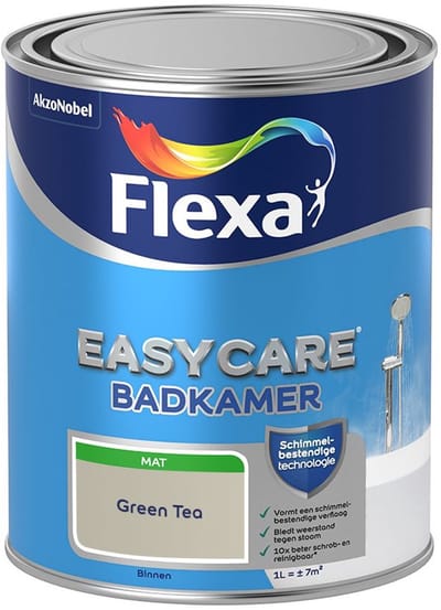 Flexa - Easycare Badkamer - Green Tea - Mengverf - 1 L