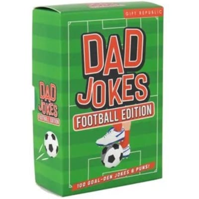 Gift republic kaartenset - dad jokes: football
