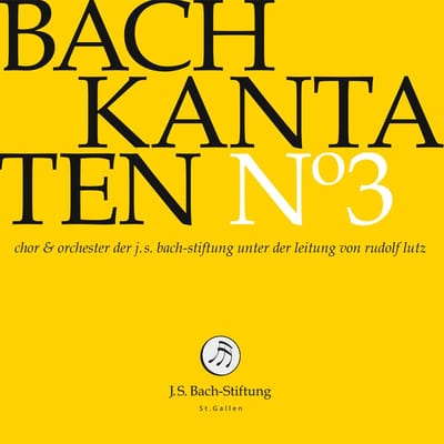 Chor & Orchester Der J.S. Bach-Stiftung, Rudolf Lutz - J.S. Bach: Bach Kantaten No.3 Bwv 132, 35 (CD)