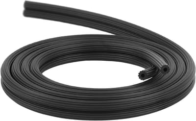 Rubberen band voor vliegengaas en muggengaas, 20 m, Ø6 mm, reserveonderdeel voor spanframes, insectenbescherming, accessoires voor tuin en buitengebruik
