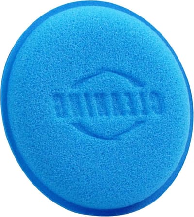 Autowas Applicator - Polijstspons Detailer - Auto Polijsten - Gelijkmatige Coating - 10.5 cm - Blauw