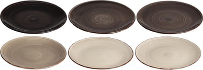 Studio Tavola Dinerborden Vintage Loft ø 26.5 cm - 6 stuks