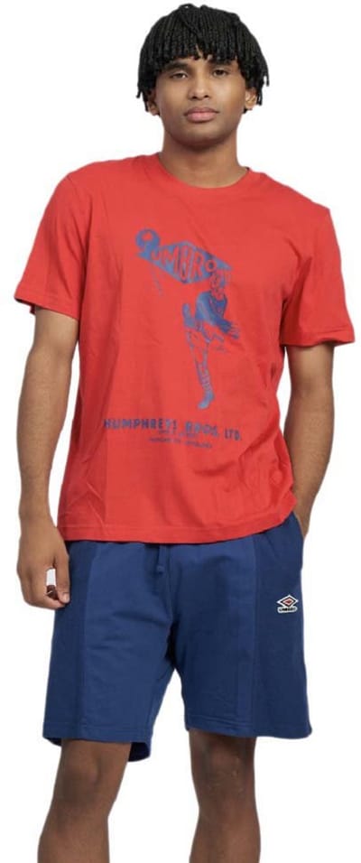 Umbro Humphreys Bros T-shirt Met Korte Mouwen Oranje XL Man