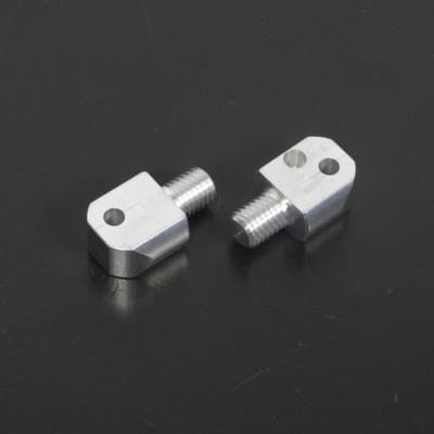 set achtervoetsteunadapters van BIHR voor Suzuki 1000 TL1000S, M12x1,75
