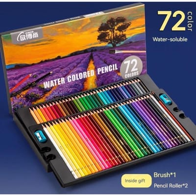 48/72/120/150/200 kleuren Professionele kleurpotloden met olieverf, aquarelpotloden, tekenpotloden met opbergtas, set kunstbenodigdheden