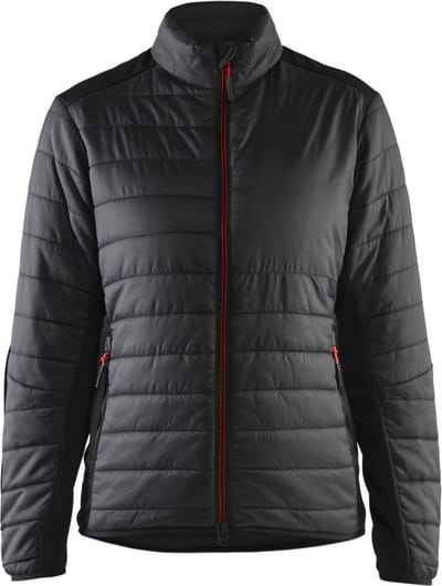 Blaklader 4715-2030 Dames warm gevoerd vest - Zwart/Rood - L