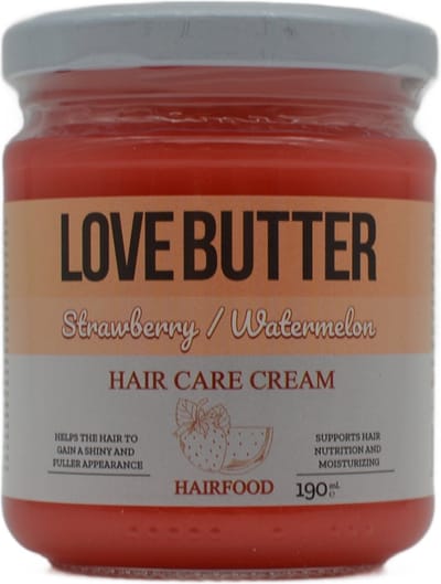 Love Butter Aardbei & Watermeloen Haarmasker - 190 ml - Voedend en Herstellend