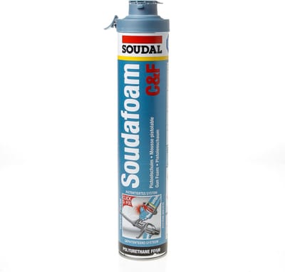 Soudal Foam pur Click & Fix 750ml (Prijs per stuk)