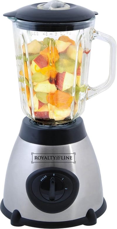 Glazen blender - Zilver