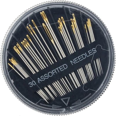 New Age Devi - 30-delige Gouden Naaldenset voor Naaien - Accessoires voor Naalden