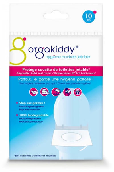 Orgakiddy Wegwerp Toiletpotbeschermer 10 Afzonderlijke Zakjes