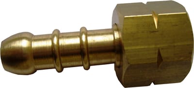 Gimeg SLANGPILAAR met WARTELMOER - 1/4 inch - Links binnen